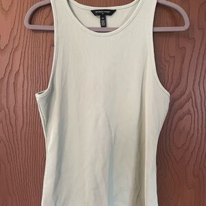 WHBM forms ribbed tank ecru/tan, size XL
